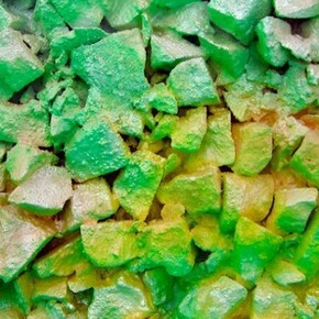 Adham Faramawy, Smiley Face, plaster and spray paint on board, 45 x 36 cm, 2013