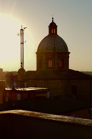Il sole abbagliante sul Duomo