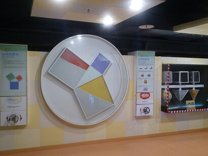 Mathematics And Earth Science Exhibition. Courtesy of National Taiwan Science Education Center