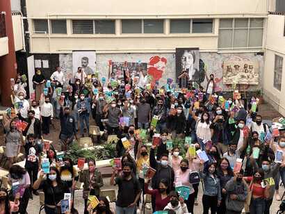 Interior del plantel Casa Libertad, primera sede de la UACM