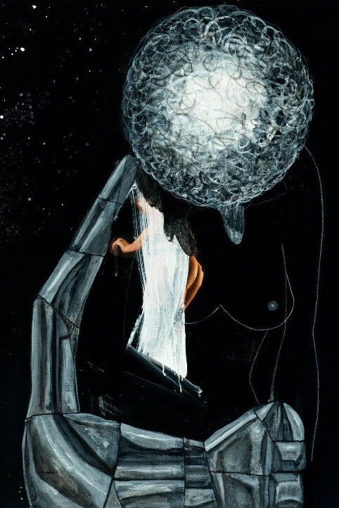 Beware of Darkness. Courtesy of Galerie Almine Rech