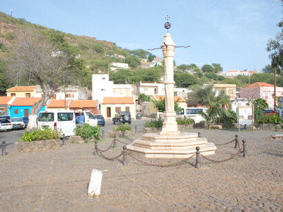 Praça em Cidade Velha, Santiago, Cabo Verde