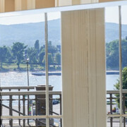 Werner Klotz, Rotating Rolandseck, 2002/ 2017 (Rotating Mirrors, 2002)
© VG Bild-Kunst, Bonn 2017, Foto: Mick Vincenz