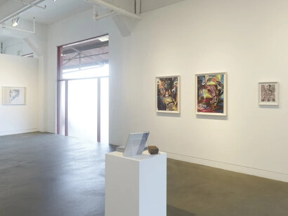 Various artists, A new chapter, exhibition view. Courtesy of Haines Gallery