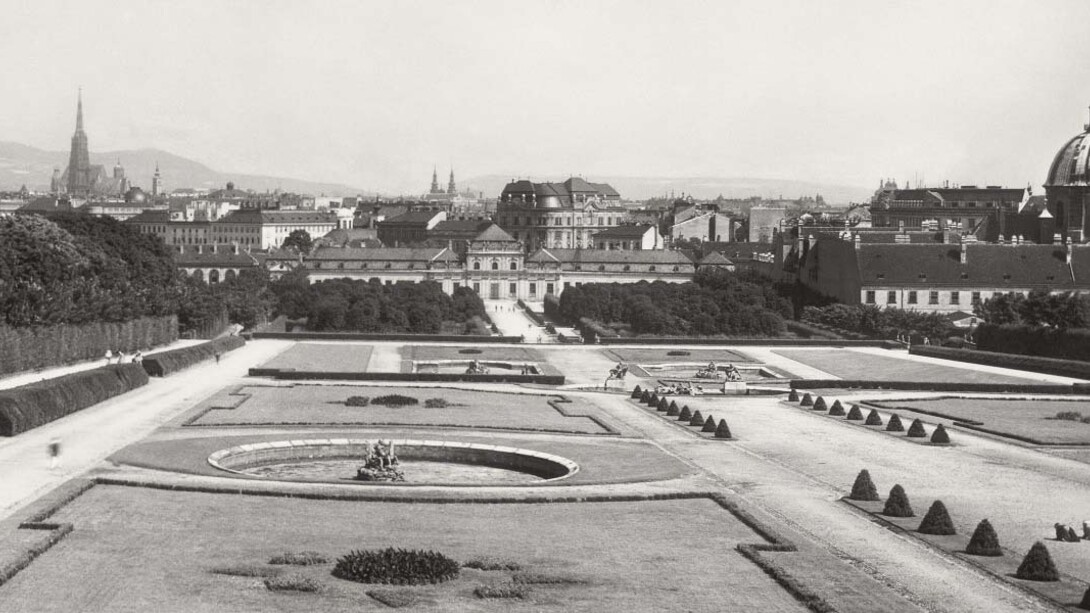 Canaletto view. Courtesy of Lower Belvedere