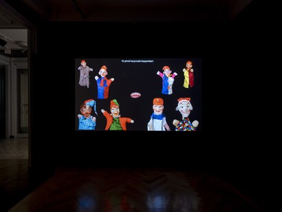 İz Öztat, There and now, and after, exhibition view. Courtesy of Zilberman Dialogues