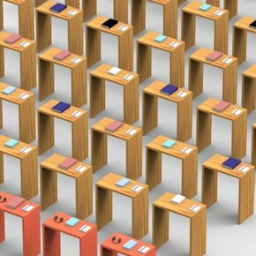 Library for Social Design. Courtesy of Mak