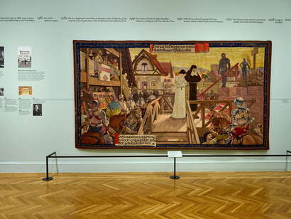 Celebrating 100 years at the legion of honor, exhibition view. Courtesy of De Young Museum