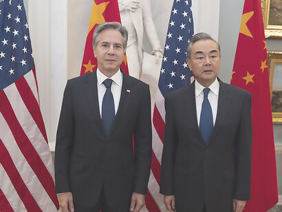 Secretary of State Antony J. Blinken held a meeting with Wang Yi, the Director of the Central Foreign Affairs Commission and Foreign Minister of the People's Republic of China, at the Department of State in Washington, D.C., on October 27, 2023