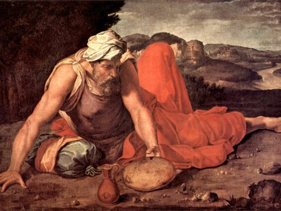 Daniele da Volterra, Elia nel Deserto