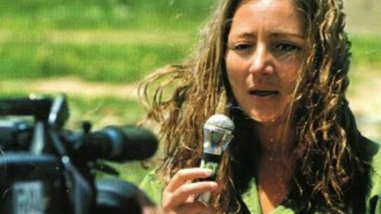 Ilaria Alpi al lavoro.