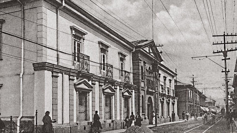 El hoy derruido Palacio Nacional, construido por Kurtze, e inaugurado en 1855 (Costa Rica)