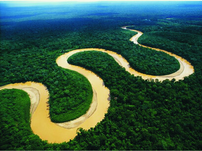 El río Amazonas a su paso por Perú
