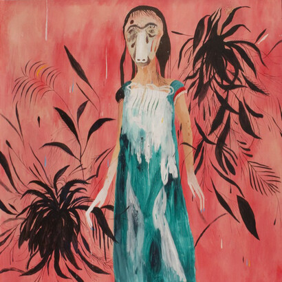 Silvia Mei, ST, 2014, cm146x176, mista su carta
