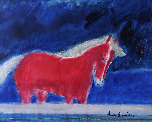 André Brasilier. Courtesy of Opera Gallery