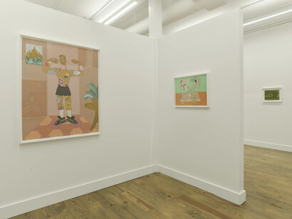 Angelo Vasta, To hold myself, exhibition view. Courtesy of Rebecca Camacho Gallery