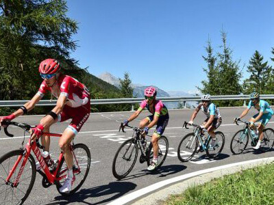 Un momento della 17ma tappa