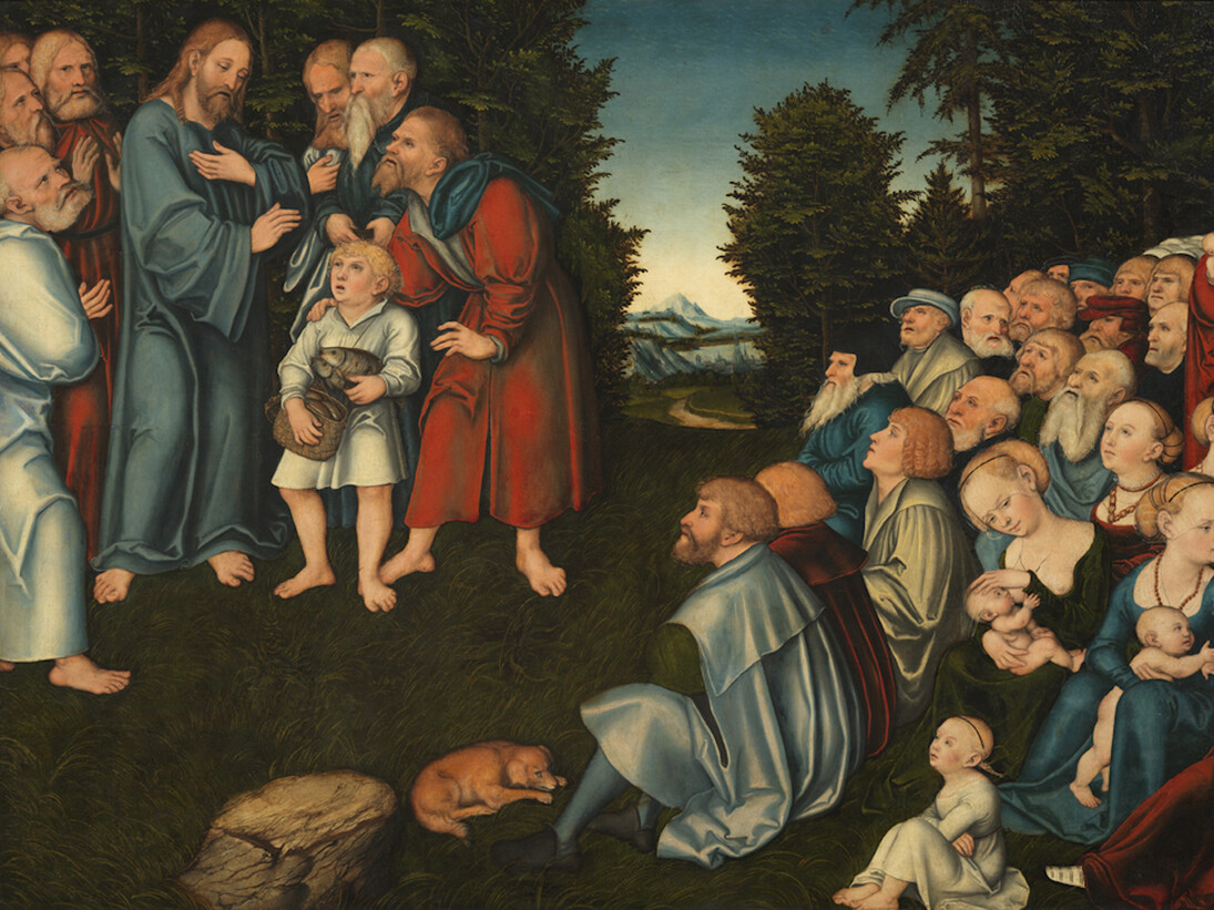 Lucas Cranach the Elder and Workshop, Feeding of the Five Thousand, nach 1537
Nationalmuseum, Stockholm / Foto: © Cecilia Heisser/Nationalmuseum