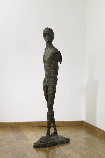 Elisabeth Frink, Birdman, c.1960, Bronze, Edition 1 of 4, H: 186 cm x W: 96.5 cm 
