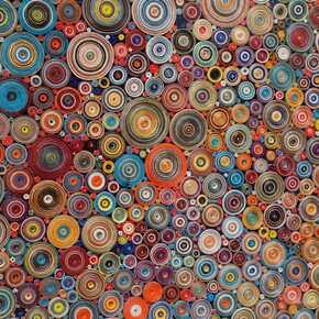 '22,500' Composition, Hadieh Shafie, 2011, USA. Museum no. ME.1-2012. © Victoria and Albert Museum, London