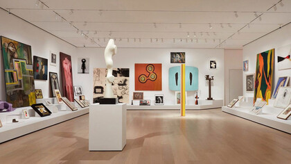 Exposición en el Museo de Arte Moderno (MoMa) en Nueva York, EE.UU.