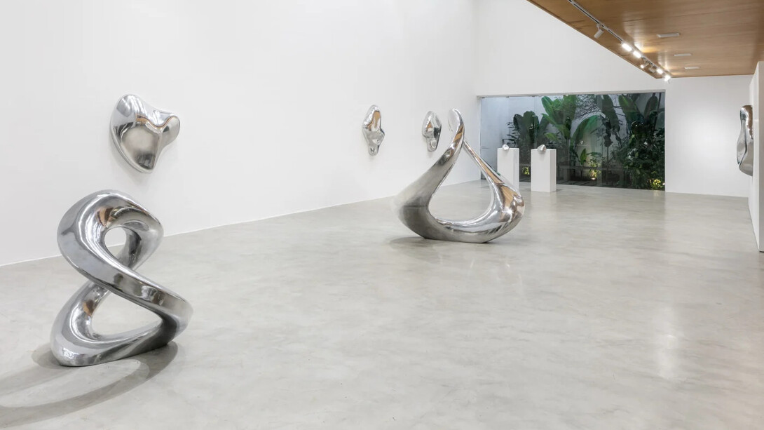 Rizza, Gesto paramétrico, vista da exposição. Cortesia da Zipper Galeria