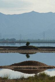 Salt pans near Cagliari. Ph Raethia Corsini