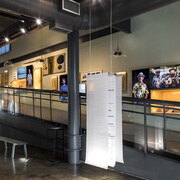 Nosso estado, vento e/em movimento, vista da exposição. Cortesia do Museu Paranaense