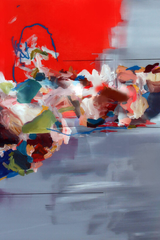 Filling Voids
mixed media on panel with resin
48 x 48 in.  
$5400
available at Bau-Xi, Vancouver