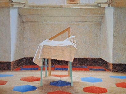 Bernardino Luino, Lo sgabello verde, 2003