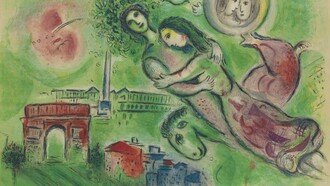 «Romeo y Julieta», Marc Chagall