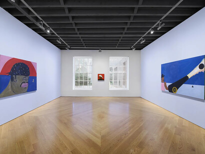 Marcus Jahmal, Booty, exhibition view. Courtesy of Anton Kern Gallery