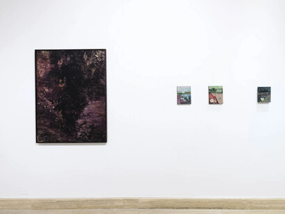 Artisti vari, Embryonic journey, vista della mostra. Per gentile concessione della Richard Saltoun Gallery
