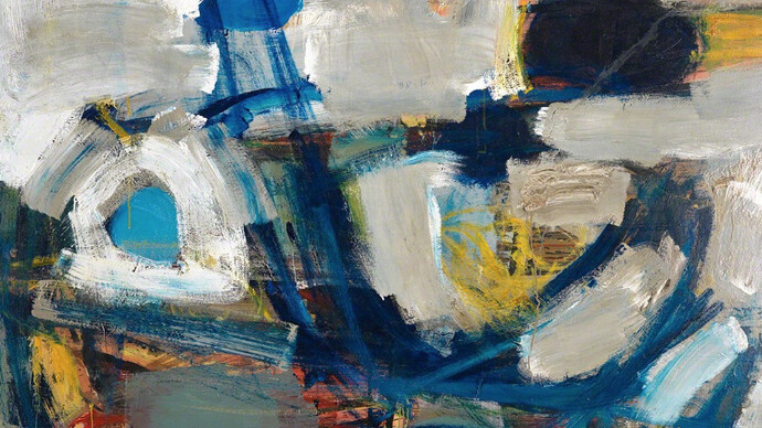 Albert Irvin. Courtesy of Whitford Fine Art