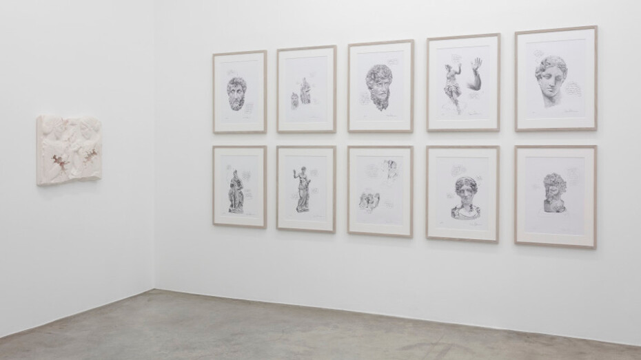 Daniel Arsham. Courtesy of Perrotin