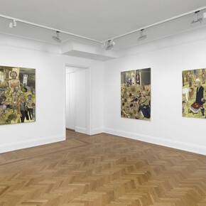 Erwin Pfrang, The ghosts ask, exhibition view. Courtesy of David Nolan Gallery