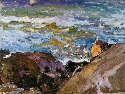 Joaquín Sorolla, Mar en Ibiza