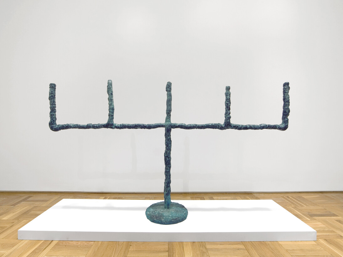 Martin Kippenberger, Untitled, 1990, Bronze, 50.39 x 88.58 x 15.75 inches, 128 x 225 x 40 cm, © Estate of Martin Kippenberger, Galerie Gisela Capitain, Cologne, Courtesy Skarstedt