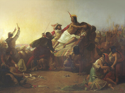 John Everett Millais, Pizarro capturando a Atahualpa