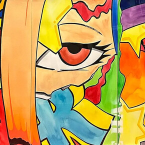 John ‘Crash’ Matos, Urban odyssey. Courtesy of JoAnne Artman Gallery