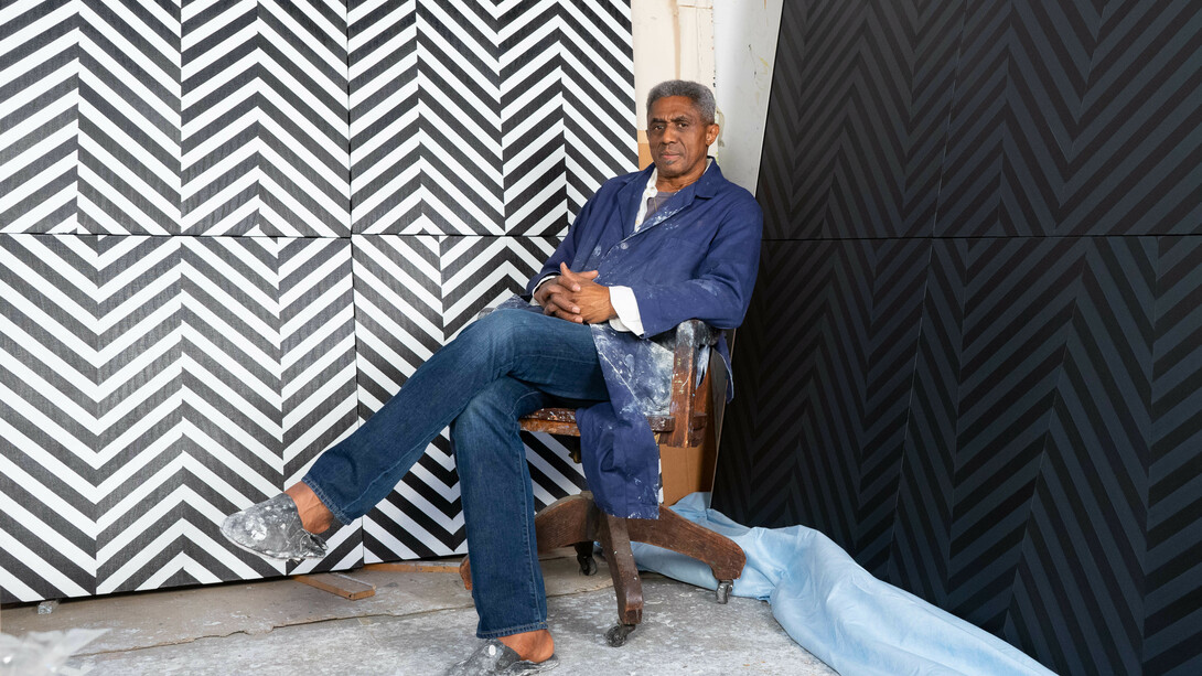 James Little 2019 in his Brooklyn Studio photo Sophia Little