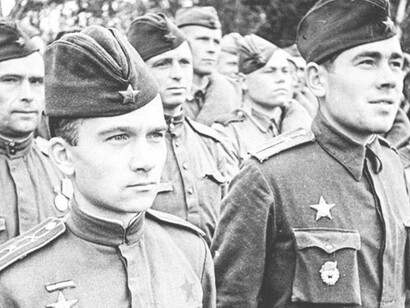 WW2 photo of Soviet soldiers