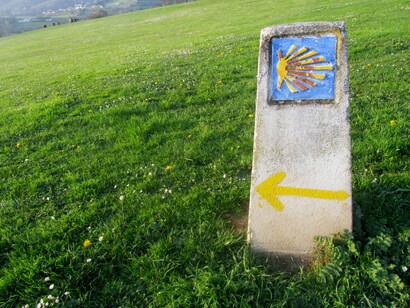 Señal del Camino de Santiago