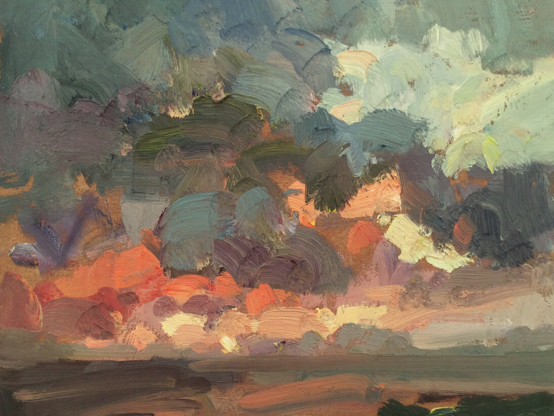Tim Benson, North Sea sunrise