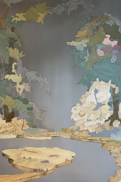 Mary Case, Cool it no. 3 (detail), 2026. Courtesy of Wally Workman Gallery
