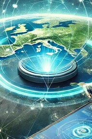 Illustrazione della tecnologia GPS