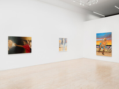 Alison Elizabeth Taylor, I’ll be your mirror, exhibition view. Courtesy of Jessica Silverman
