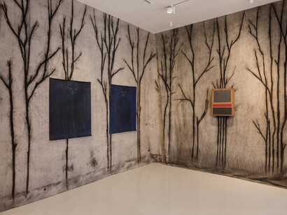 Various artists, El lado caliente [The warm side], exhibition view. Courtesy of Travesía Cuatro