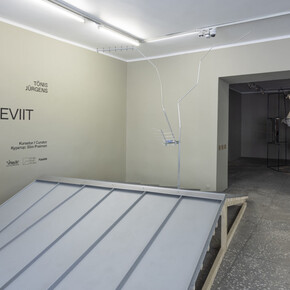 Sandra Ernits and Tõnis Jürgens, Wind note, exhibition view. Courtesy of Tallinn City Gallery