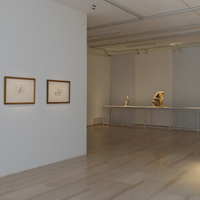 George Minne, Le fils perdu, vue d'exposition. Avec l'aimable autorisation du Museum Dhondt-Dhaenens